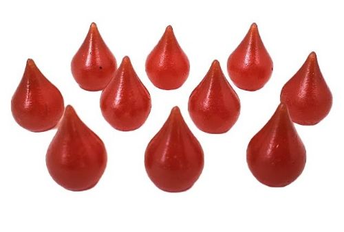 Realistic Translucent Blood Drop